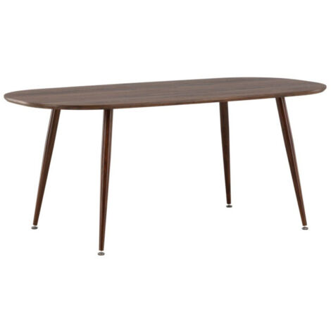 Table à Manger Design "Sanford" 180cm Marron (1/5)