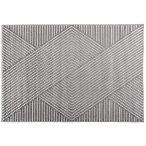 Tapis Déco "Aron Solar" 200x290cm Gris (1/5)