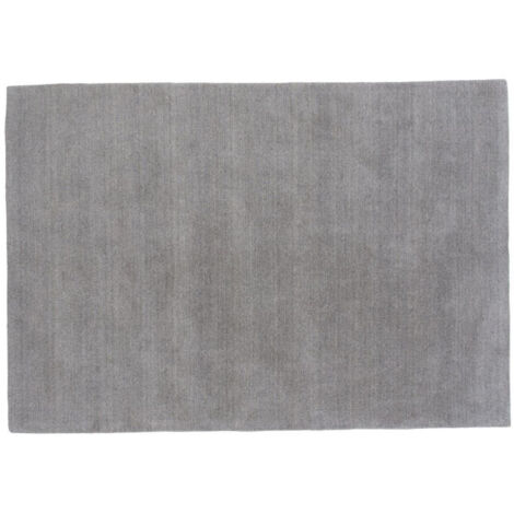 Tapis Déco en Laine "Ulla" 252x350cm Gris Clair (1/5)