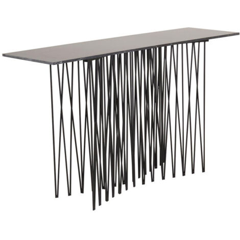 Console Design "Stone" 130cm Noir (1/5)