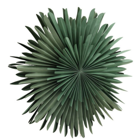 Lampe Suspension Design "Selen" 80cm Vert (1/5)