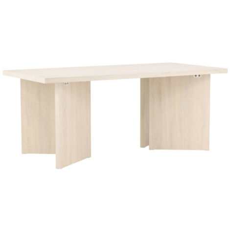 Table à Manger Design "Bassholmen" 180cm Naturel (1/5)