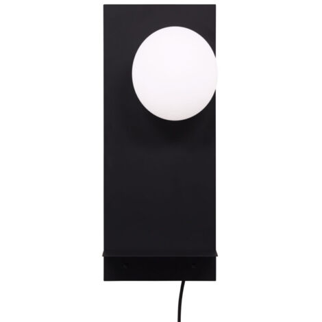 Applique Murale Déco "Troyes" 45cm Noir (1/5)