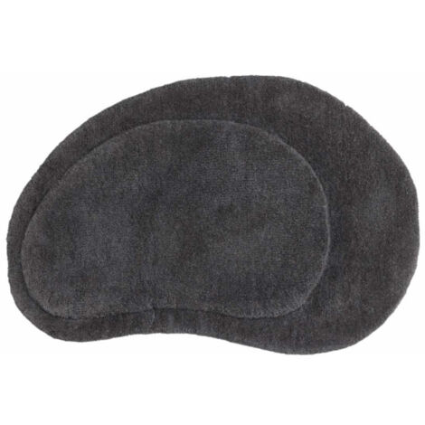 Tapis de Salle de Bain "Sten"50x75cm Gris Foncé (1/5)