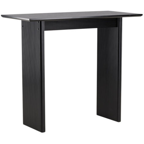 Table de Bar "Vail" 120cm Noir (1/5)