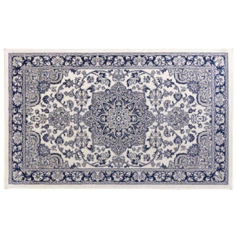 Tapis Déco "Cherine" 68x110cm Bleu (1/5)