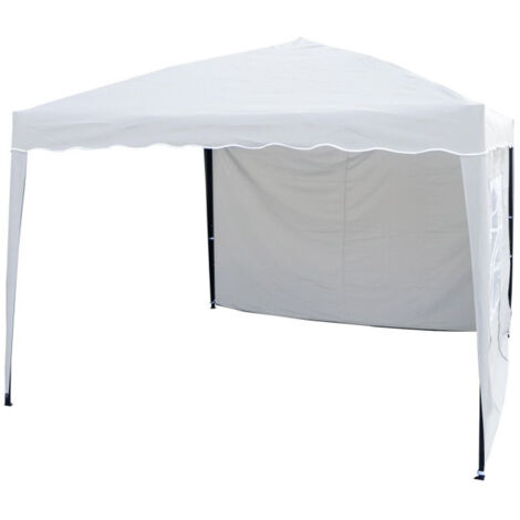 Pavillon en Tissu "Gazebo" 295cm Blanc (1/5)