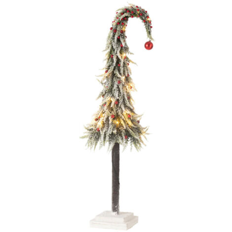 Sapin de Noël Déco à LED "Phil" 100cm Vert (1/5)
