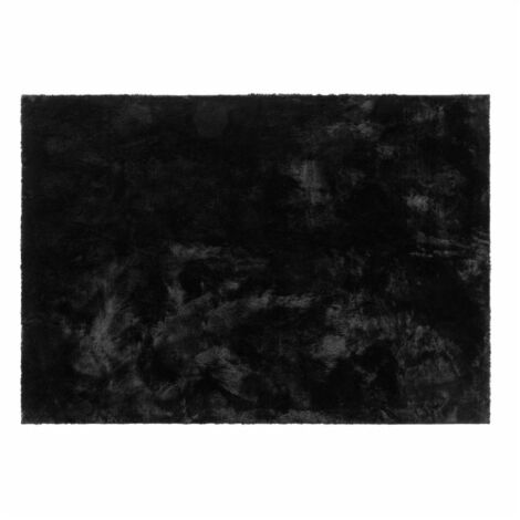 Tapis Imitation Fourrure "Feline" 120x170cm Noir (1/5)