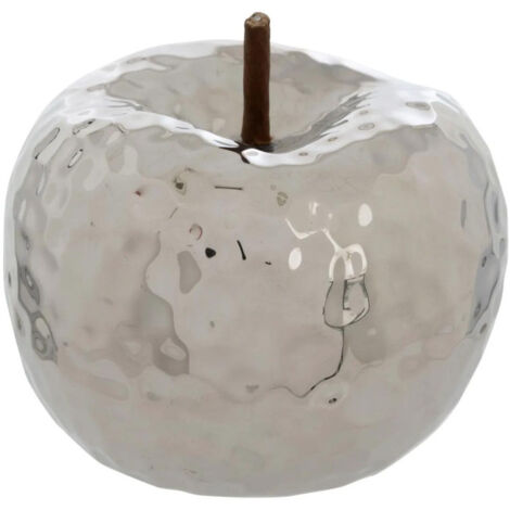 Pomme Déco Design "Pamela" 14cm Argent (1/2)