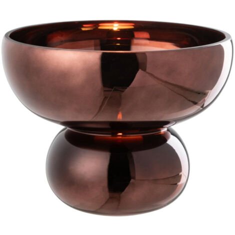 Photophore Design Bol "Cléa" 23cm Prune (1/2)