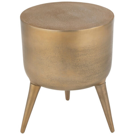 Tabouret Design "Fone" 41cm Or (1/3)