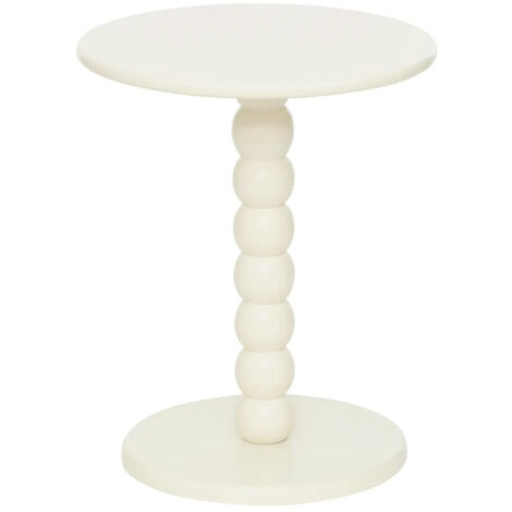 Atmosphera – Table d'appoint 46cm en MDF et bois pin – Finition mate moderne – Idéale pour salons et espaces contemporains (1/4)
