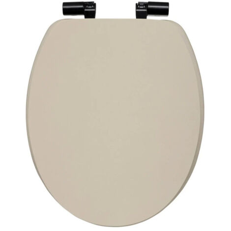 Abattant WC "Onyx" 49cm Beige Lin (1/5)