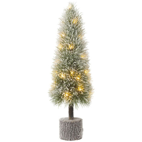 Sapin de Noël Déco à LED "Russell" 75cm Vert (1/5)
