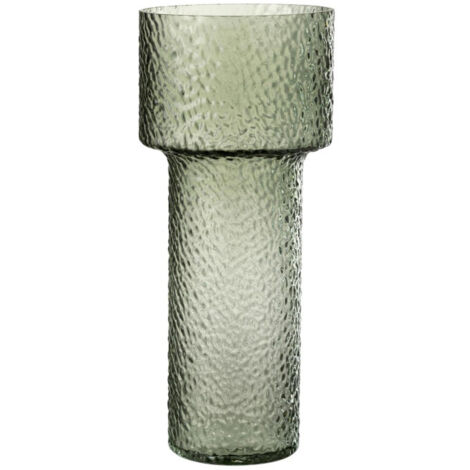Vase Design en Verre "Betty" 45cm Vert (1/5)