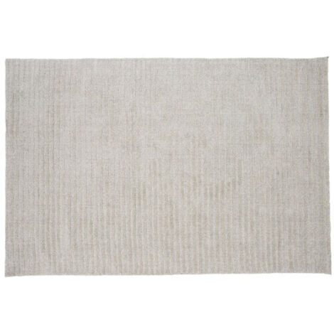Tapis Déco en Laine "Milton" 162x230cm Gris Clair (1/5)