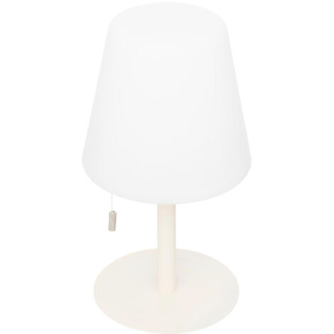 Lampe à Poser d'Extérieur "Zack" 30cm Beige (1/4)