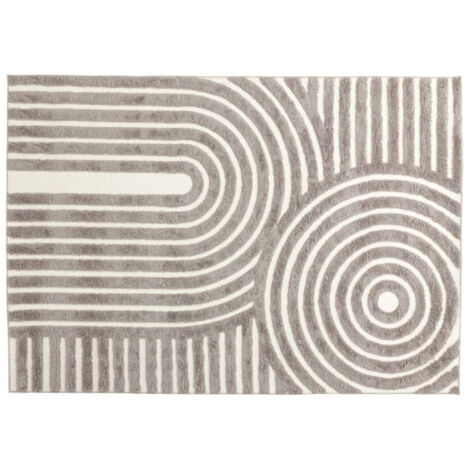 Tapis Déco "Nikita" 200x290cm Gris (1/5)