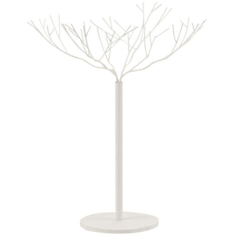 Arbre Déco en Métal "Maynard" 75cm Blanc (1/4)