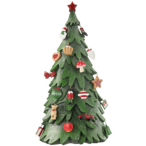 Sapin de Noël Déco "Zane" 63cm Multicolore (1/2)