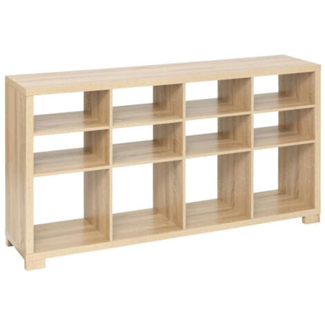 Buffet Bas 12 Cases "Bivoak" 137cm Naturel (1/3)