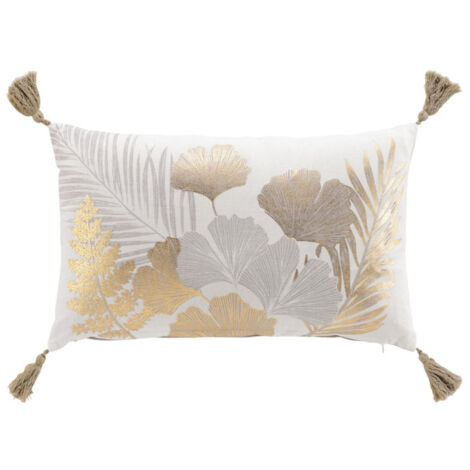 Coussin Déco Imprimé "Melisse" 30x50cm Multicolore (1/5)