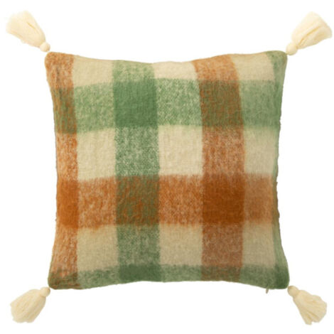 Coussin à Carreaux "Berni" 45x45cm Multicolore (1/3)