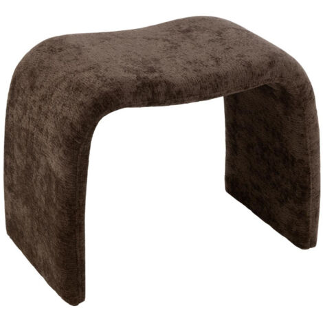Pouf Design "Anise" 61cm Marron Foncé (1/5)