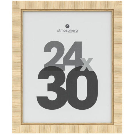 Cadre photo en rotin tressé 13x18 Uraba | Maisons du Monde