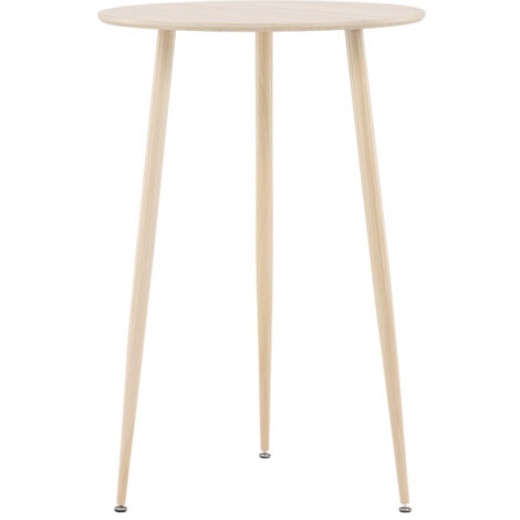 Table de Bar "Plaza" 105cm Naturel (1/5)