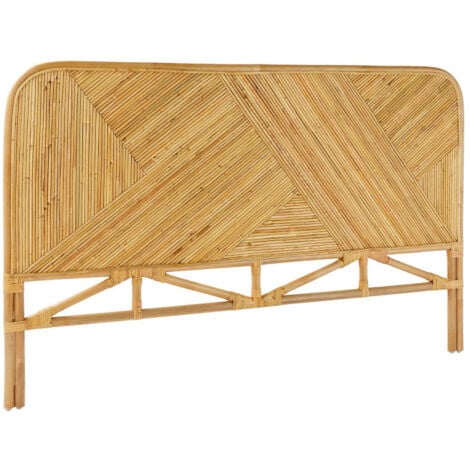 Tête De Lit Organique En Rotin Foncé 160cm L Sweeek