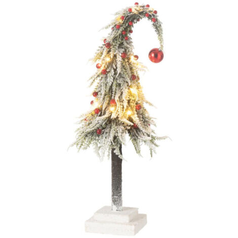Sapin de Noël Déco à LED "Phil" 55cm Vert (1/5)