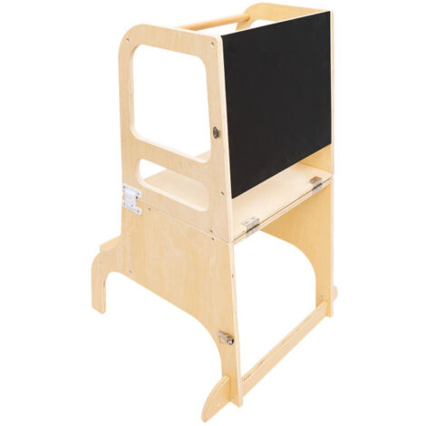 Tour d'Observation & Bureau "Alba" 57cm Naturel (1/5)
