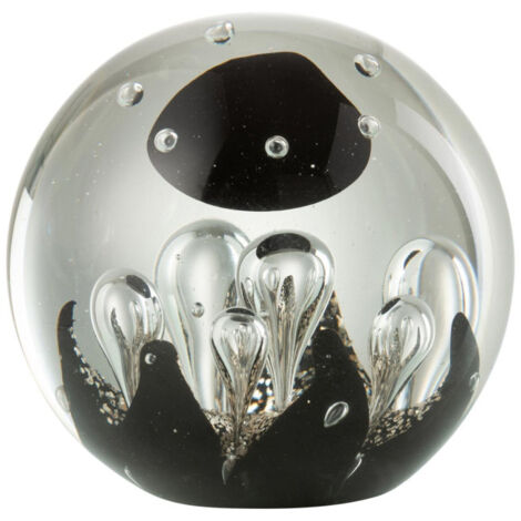 Presse-Papier en Verre "Magic" 12cm Noir (1/3)