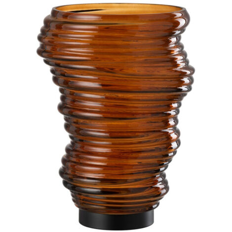 Vase soliflore Vallauris Blanc/Marron/Rose Céramique