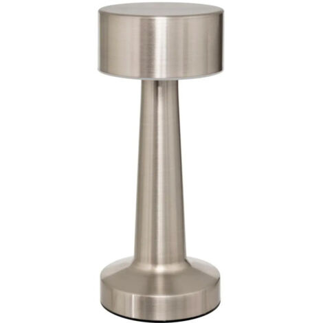 Lampe d'Extérieure en Métal "Halto" 21cm Argent (1/3)