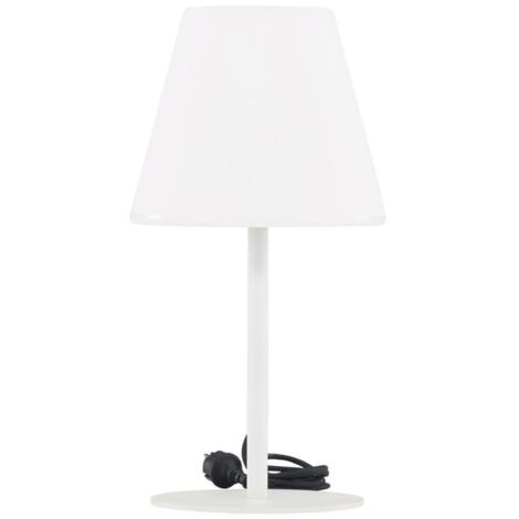 Lampe à Poser d'Extérieur "Moris" 52cm Blanc (1/5)