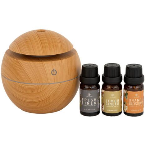 Coffret Senteur 4 Pièces "Giro" 10cm Naturel (1/5)