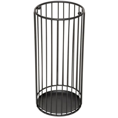 Porte-Parapluies en Métal "Metty" 47cm Noir (1/4)