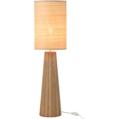 Lampadaire En Bois Ailanthus 160cm Naturel - Paris Prix - Neuf