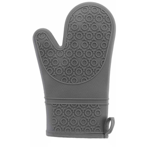 Gant de Cuisine en Silicone "Sylkki" 30cm Anthracite (1/2)