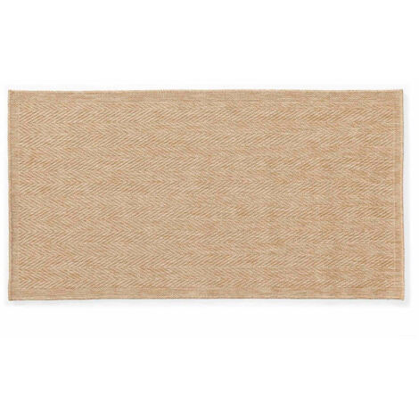 Tapis Déco Tissé "Ilem" 80x150cm Naturel (1/4)