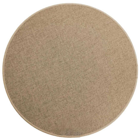Set de Table Rond Tissé "Edward" 38cm Taupe (1/3)