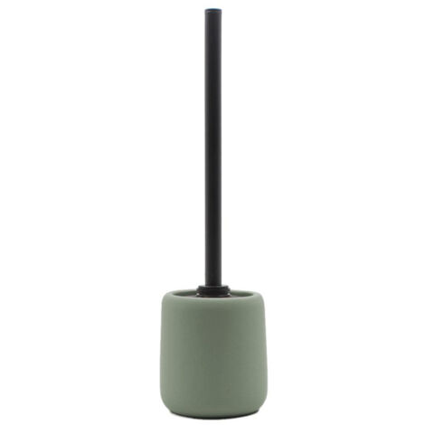 Brosse WC en Céramique "Ceralia" 38cm Sauge (1/3)