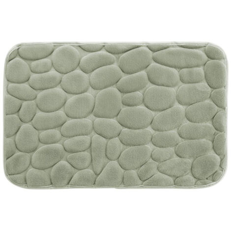 Tapis de Bain "Ricochet" 50x80cm Sauge (1/4)