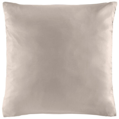 Taie d'Oreiller Microfibre "Oscar" 63x63cm Naturel (1/3)