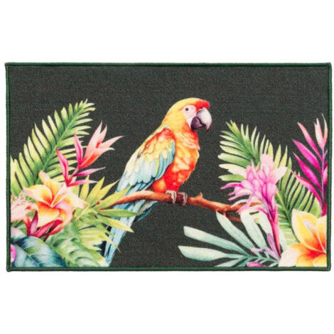Tapis Déco Imprimé "Noumea" 50x80cm Multicolore (1/4)