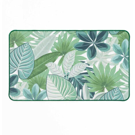 Tapis Déco Imprimé "Ardenia" 45x75cm Vert (1/4)