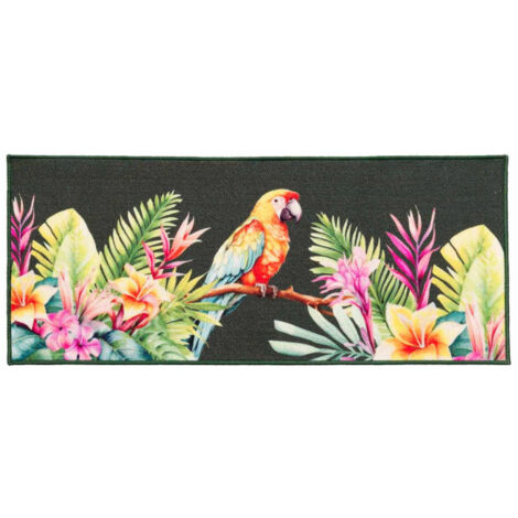Tapis Déco Imprimé "Noumea" 50x120cm Multicolore (1/4)